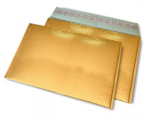 gold opak C3 Metallic Bubblebag Luftpolsterumschläge 