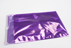 violett transluzent C4 Snooploop Folienumschlag 