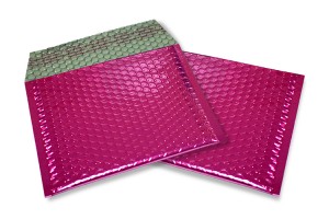 pink opak CD Metallic Bubblebag Luftpolsterumschläge 