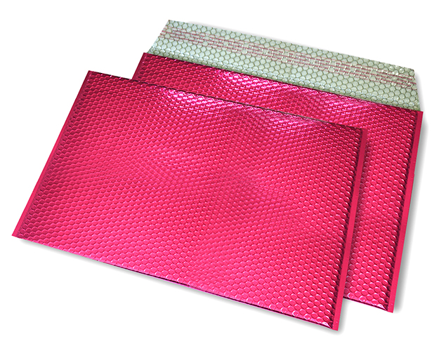 pink opak C4 Metallic Bubblebag Luftpolsterumschläge 