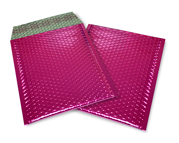 pink opak C5 Metallic Bubblebag Luftpolsterumschläge 