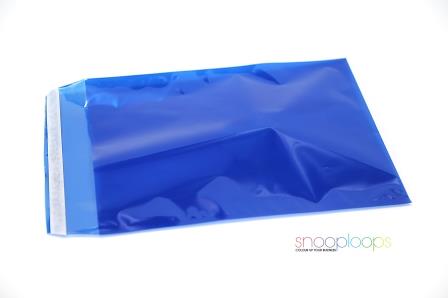 blau transluzent C4 Snooploop Folienumschlag 