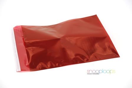 rot transluzent C4 Snooploop Folienumschlag 