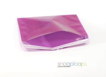 pink transluzent C6 Snooploop Folienumschlag 