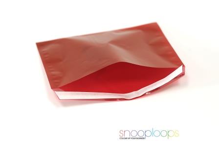 rot transluzent C6 Snooploop Folienumschlag 