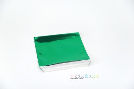 grün opak CD160 Snooploop Folienumschlag 