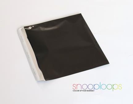 schwarz opak 220 Snooploop Folienumschlag 