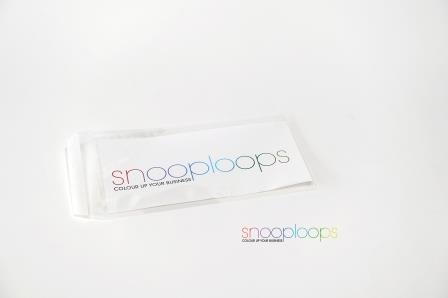 farblos clear Din lang Snooploop Folienumschlag 