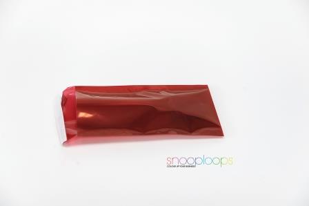 rot transluzent Din lang Snooploop Folienumschlag 