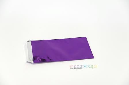 violett opak Din lang Snooploop Folienumschlag 